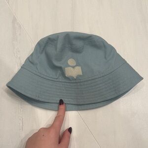 Isabel Marant Blue Bucket Hat